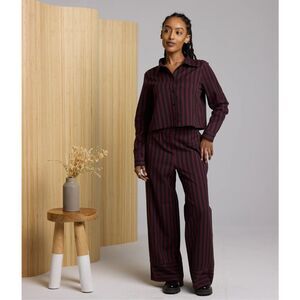 Known supply size small Ophelia top and bottom stripe set - EUC